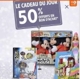 Intermarche : 50%  offerts sur tous les jouets du 13 au 15 décembre