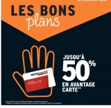 Intermarche : 50 pourcent sur la carte de fidélité jusqu’au 11 janvier