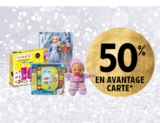 INTERMARCHE : 50% sur la carte de fidélité sur des jouets jusqu&rsquo;au 31/12