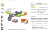 Bonne affaire jouet : Pïstolet nerf ion fire à 6.5€ ( 5.5€ pour les premium amazon)