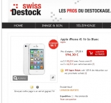 Iphone 4s 16go reconditionné à neuf à 175 euros