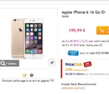 Bon plan Apple  IPHONE 6 16go qui revient à 118€
