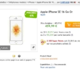 Bon plan Apple Iphone SE à 459 euros et avec entre 23 et plus de 100 euros en bons d&rsquo;achats