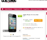 Iphone 4S 16go remis à neuf à moins de 160 euros