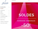 Mode enfants : soldes dernière démarque sur le site JACADI