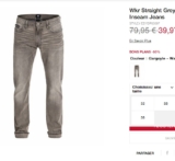 Jeans pas cher ! 26 euros le jeans dc shoes pour hommes port inclus