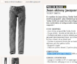 Jeans filles Pepe Jeans, Teddy Smith à 15€ ….