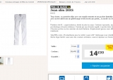 Super prix : jeans ikks enfants à 15 euros (en 10 et 12 ans)