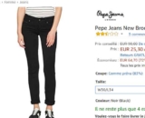 Jeans Pepe Jeans New Brooke pour femmes à moins de 26€