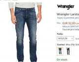 Mode: jeans hommes Wrangler Larston à 32€ (voire moins )