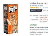Bon plan jeu  : Hasbro Jenga à moins de 9€ ( voire même moins de 4€)