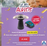Jeu Concours Aldi : tondeuse, brasero et autres à gagner