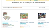 Jeux de sociétés en promos sur amazon ( monopoly, cluedo …)