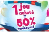 Promo Jeux de sociétés :  50 pourcent de remboursés sur 4 jeux dujardin (power quest, tresor detector , chrono bomb , beurky snaky)