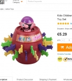 Bon plan jouet : 5 euros le clone du  jeu PicPirate  port inclus