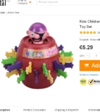 Bon plan jouet : 5 euros le clone du  jeu PicPirate  port inclus