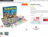 Jeu de société pas cher : taxifolie de goliath à moins de 13 euros