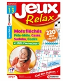 10.5€ pas cher l&rsquo;abonnement au magazine JEUX RELAX