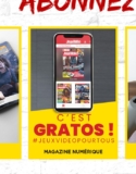 Gratuit :  3 mois à l&rsquo;édition numérique de Jeux Video Magazine