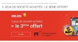 Bon plan jeux de sociétés : 3 pour le prix de deux à cumuler avec les articles en destockage