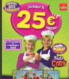 Jeux créatifs : 25 euros de remboursés pour l’achat de deux boites kidscook let’s cook goliath