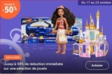 jusqu&rsquo;à 50% de réduction sur des jouets chez LECLERC – poupon parlant à 8.45€