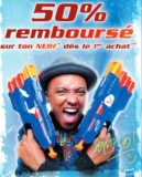 MEGA AFFAIRE JOUETS NERF : 75% d&rsquo;économies en cumulant deux offres