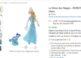 Bon plan noel : poupée mannequin Reine des Neige à 13 euros (qui s&rsquo;illumine)