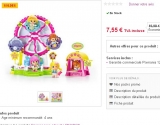 Jouets pour filles pas cher : Pinypon la grande roue à 7.55 euros
