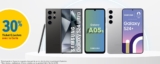 Smartphones Samsung pas chers ! 30% en ticket leclerc le 5 octobre