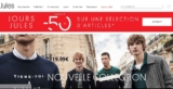 Réduction chez Jules :  jusqu&rsquo;à 70% de réduction  avec les « jours jules »