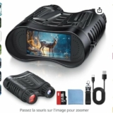 Bon plan Jumelles Caméra 4K TKWSER  à vision nocturne à 53.99€