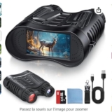 Bon plan Jumelles Caméra 4K TKWSER  à vision nocturne à 53.99€