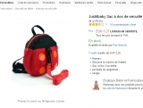 Bon plan enfants:  sac à dos avec harnais à moins de  3.30 euros  port inclus