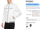 Bon prix Blouson Kaporal Dany pour hommes à 25€