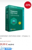 Antivirus BitDefender , Kasperky et compta CIEL avec 100% de crédit sur la carte Auchan