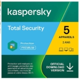 Promo Antivirus Kaspersky Total Security à 39.99€ pour 2 ans – 5 appareils