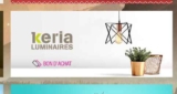 Bon plan luminaires : 50 euros le bon d&rsquo;achat de 100 à utiliser dans les magasins keria ou sur la boutique en ligne