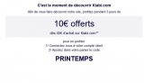 Kiabi : 10 euros de réduction pour 40 d’achats du 21 au 23 avril