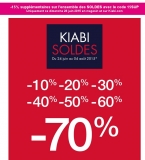 Soldes kiabi : 15 pourcent de réduction en plus le 28 juin