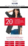 Réduction Kiabi : 20 pourcent en plus sur les articles déstocké le 30 septembre