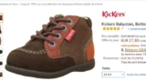 Super prix : chaussures KICKERS BABYSTAN bébé à 27.5€