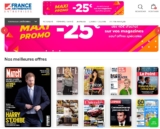 Abonnement à des magazines pas cher avec 25€ de réduction chez FranceAbonnement