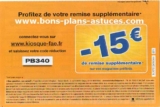 15 euros de remise sans mini pour des abonnements à des magazines ( Biba à 3.80 euros )