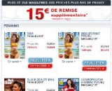 Abonnements pas chers à des mag feminins (  9 euros glamours pour 2 ans …) .. toujours dispo