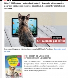 Gratuit : le kit vacances de 30 millions d’amis