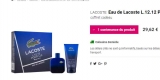 Super affaire parfum : coffret Eau de Lacoste L.12.12 Magnetic 100ml à moins de 30€