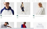 Lacoste : jusqu&rsquo;à 50% de réduction sur de nombreux articles sur la boutique en ligne