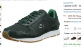 Mega affaire : Chaussures Lacoste Live  Cuir pour femmes à moins de 30€