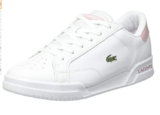 Bon plan chaussures cuir femmes Lacoste Twin Serve pas chères à 52.5€ !
